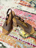 Brown Platform Cork Heel-BLOWFISH-Sunshine Boutique Camden TN