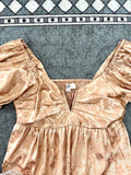 Tonal Satin Dress-ENTRO-Sunshine Boutique Camden TN