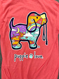 Puppy Love Psychedelic Tee-MD BRAND-Sunshine Boutique Camden TN