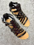 Black Gladiator Sandals-BLOWFISH-Sunshine Boutique Camden TN