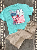 Hogs and Kisses Tee-SOUTHERNOLOGY-Sunshine Boutique Camden TN
