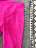 Pink Ribbed Bike Shorts-RAE MODE-Sunshine Boutique Camden TN