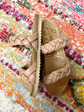 Nude Double Braid Sandals-BLOWFISH-Sunshine Boutique Camden TN