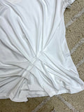 White Ruched Top-UMGEE-Sunshine Boutique Camden TN