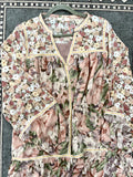 Plus Blush Floral Dress-ENTRO-Sunshine Boutique Camden TN
